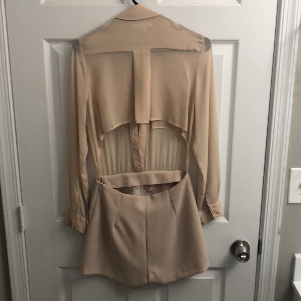 BCBGeneration button up romper - Picture 2 of 5